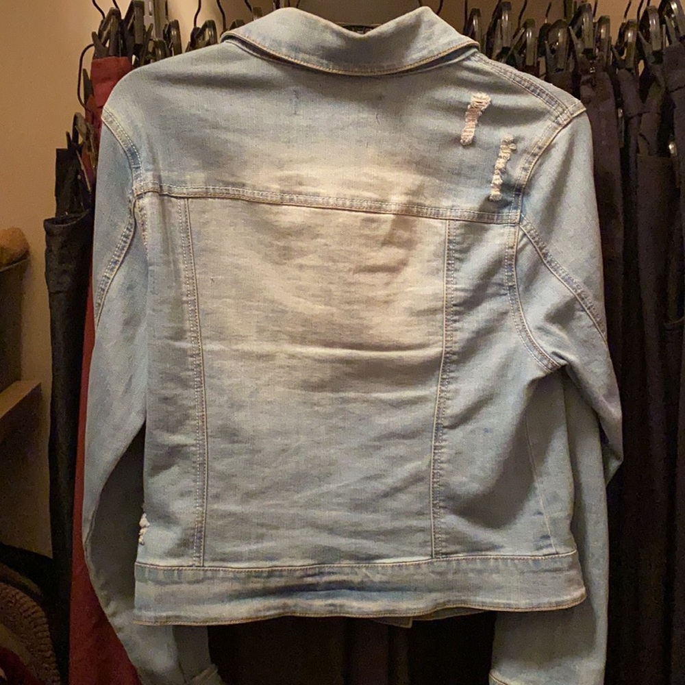 Floral Denim Jacket - Picture 3 of 7